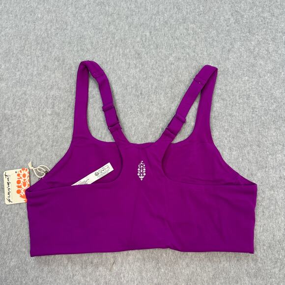 Free People Movement X Hatch Maternity Bra WMNS XS Purple Never Better Racerback - Picture 6 of 11